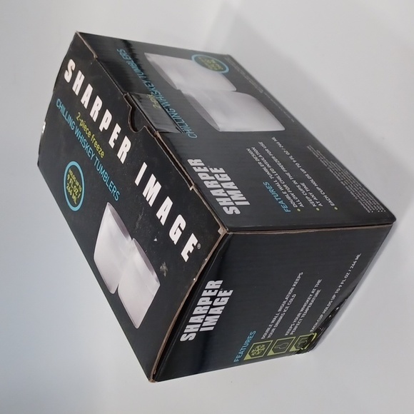 Sharper Image Chilling Whiskey Tumblers - Picture 3 of 6